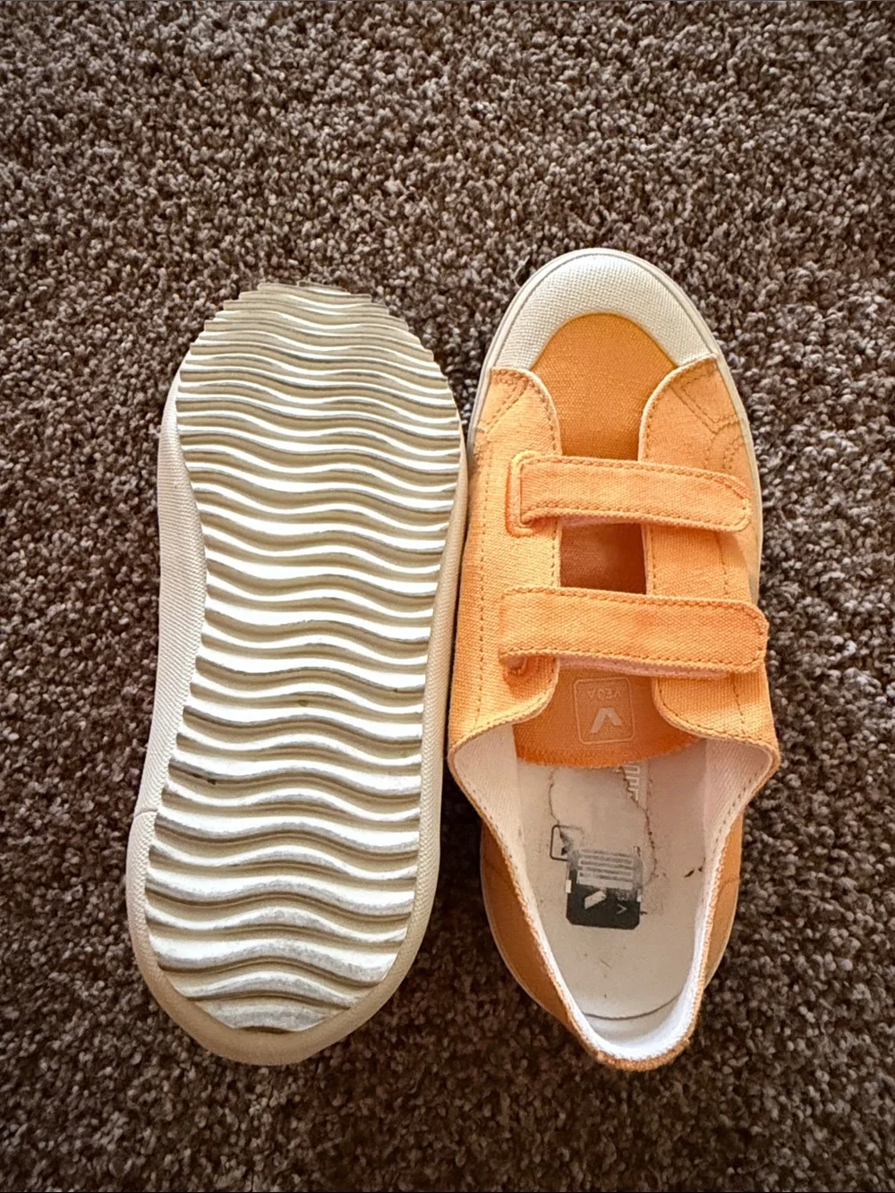 Veja bright orange